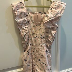 NWT Imo Imo Girls pink sleeveless romper